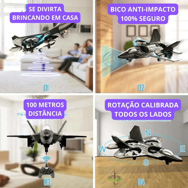 Jatinho Drone de Controle Remoto | ENVIO 24H + RASTREIO |