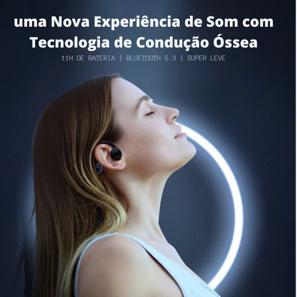 (Compre 1 Leve 2) Fone de Ouvido Xiaomi Condução Óssea